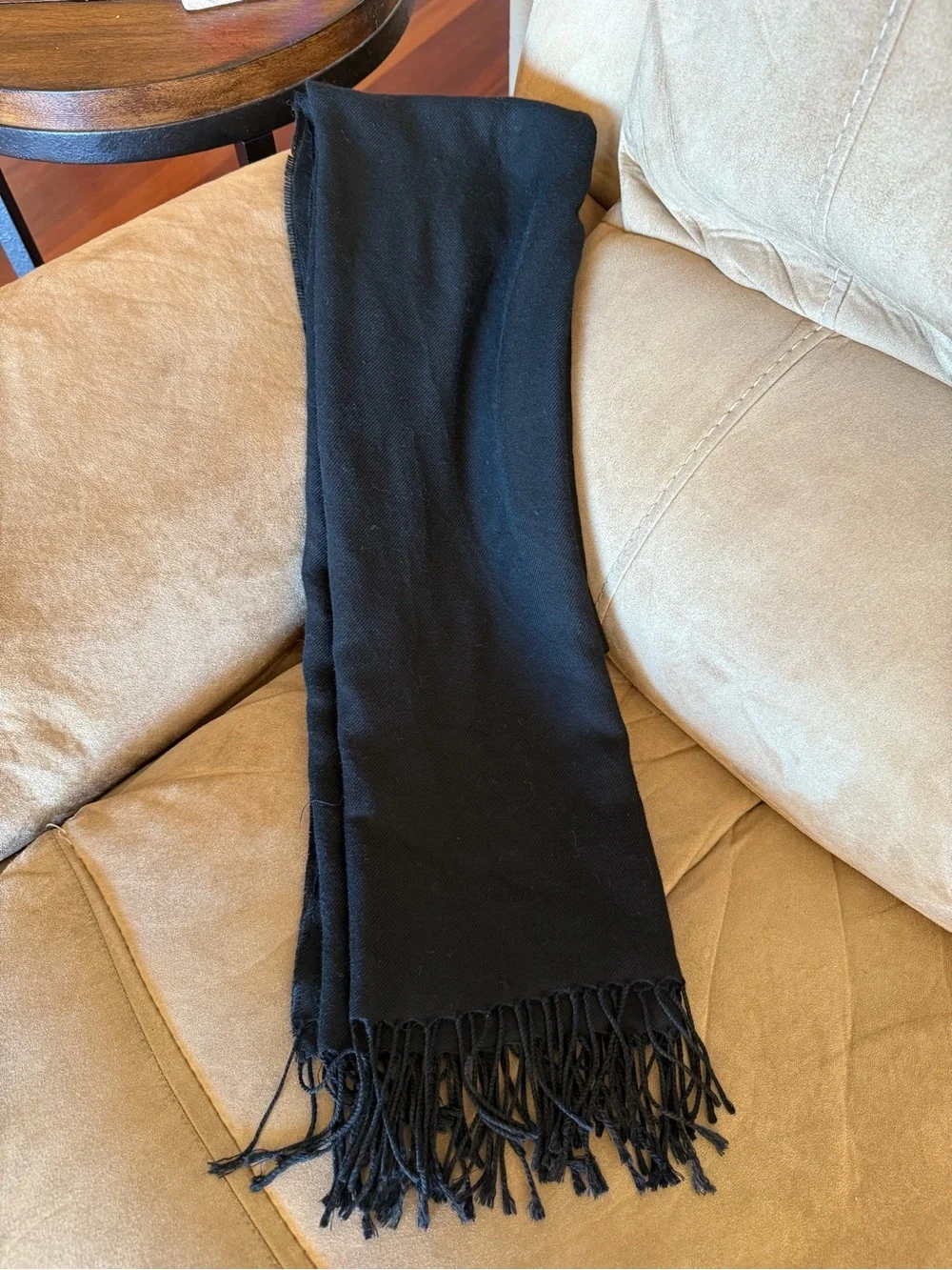 4 Piece Blue, Black & Ivory Statement Scarf Collection